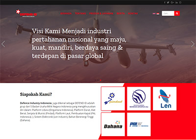Pengembangan Portal Holding BUMN Industri Pertahanan Indonesia